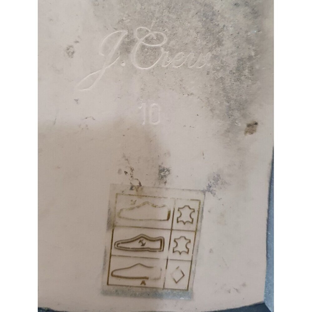 Jcrew Anya Mary Jane flats in Silver Size 10 - Picture 10 of 11